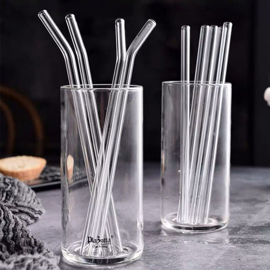 Pajitas de Vidrio Reutilizables para Té de Burbujas y Bebidas Frías - Image 5