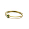 Korean Version Of 14K Dorado Ring Emer Ald Ring 9