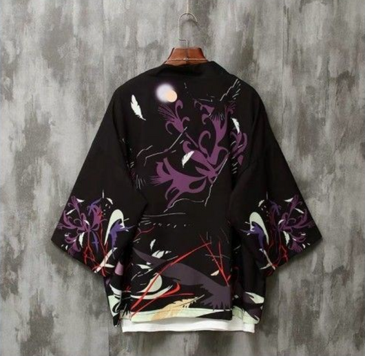 Cardigan Estampado Versátil de Manga Corta para Hombre y Mujer - Image 5