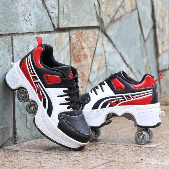Patines con Ruedas Respirable para Niños - Modelos Simple y Doble