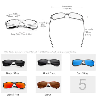 Gafas de Sol Polarizadas para Hombre - Protección Ideal para Conducir - Image 5