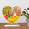 Marco de Foto Cristal Grabado Láser Personalizado - Recuerdo de Amor