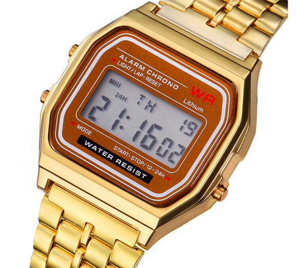 Reloj Cuadrado Unisex de Cuarzo - Diseño Minimalista Moderno