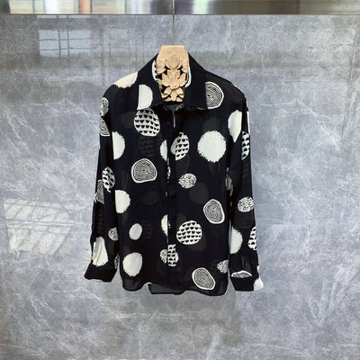 Blusa Estampada de Diseño Coreano Premium con Manga Larga - Image 7