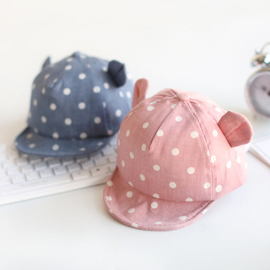 Gorra de Béisbol Infantil Estilo Coreano con Dibujos Animados