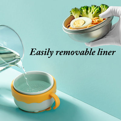 Plato con Ventosa Térmica de Acero Inoxidable para Bebés y Niños - Image 16