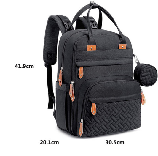 Mochila Maternal de Gran Capacidad con Doble Compartimento - Image 2