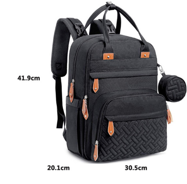 Mochila Maternal de Gran Capacidad con Doble Compartimento