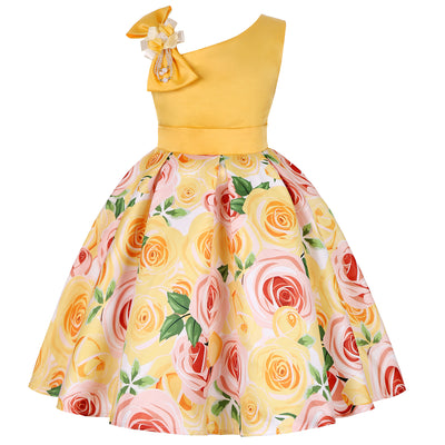 Vestidos Princesa para Niñas con Estampado Digital