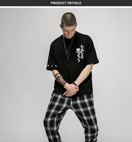 Camiseta Retro Oversized de Algodón Puro Unisex - Estilo Urbano - Image 10