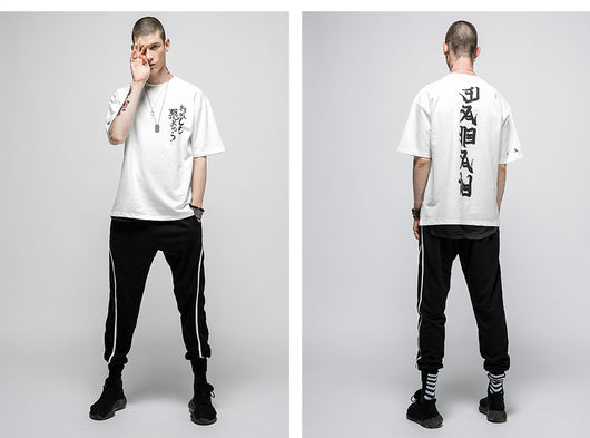 Camiseta Retro Oversized de Algodón Puro Unisex - Estilo Urbano - Image 11
