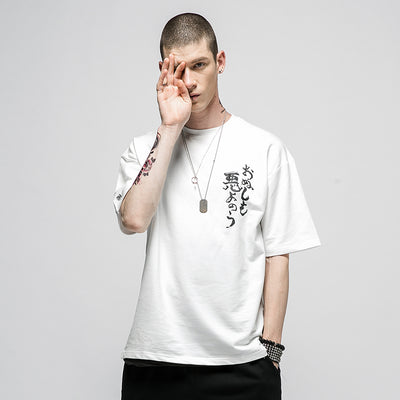 Camiseta Retro Oversized de Algodón Puro Unisex - Estilo Urbano - Image 12