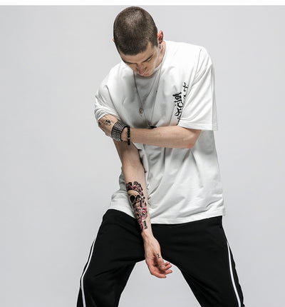 Camiseta Retro Oversized de Algodón Puro Unisex - Estilo Urbano - Image 14