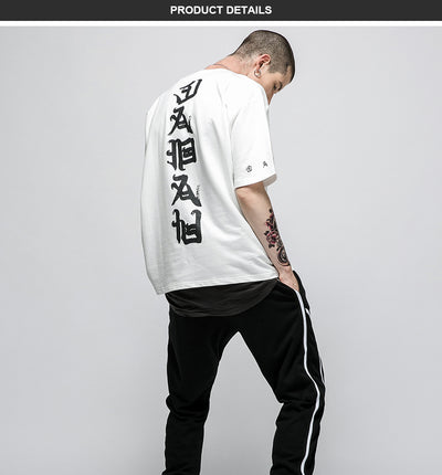 Camiseta Retro Oversized de Algodón Puro Unisex - Estilo Urbano - Image 15