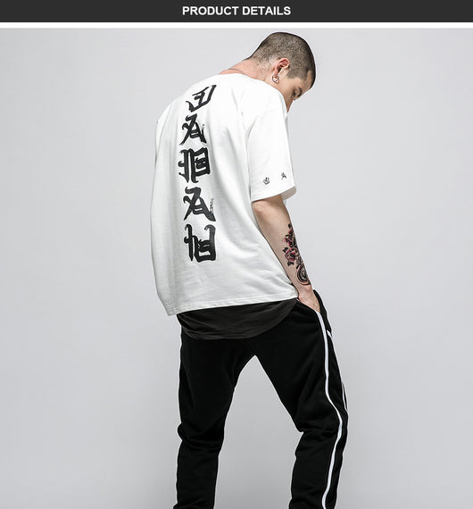 Camiseta Retro Oversized de Algodón Puro Unisex - Estilo Urbano - Image 15