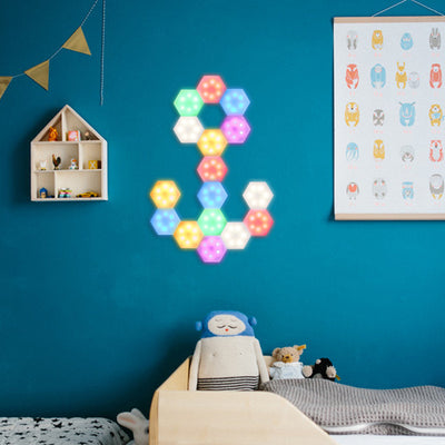 Luz LED RGB Modular para Pared con Control Remoto Infrarrojo - Image 8
