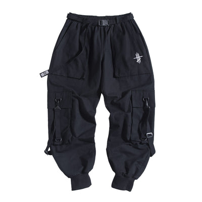 Overol Holgado Hip-Hop Country Tide para Hombre - Primavera Otoño - Image 10