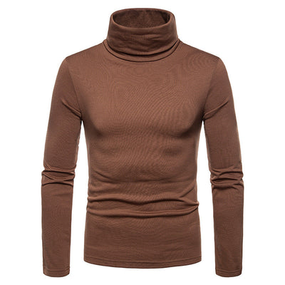 Camiseta Térmica Cuello Alto Manga Larga para Hombre Talla Grande - Image 6
