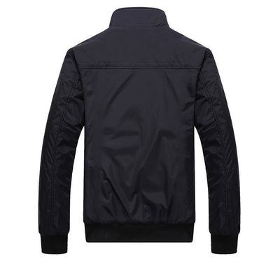 Chaqueta Casual de Trabajo con Cuello de Pie - Estilo Uniforme Deportivo - Image 11