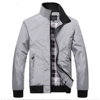 Chaqueta Casual de Trabajo con Cuello de Pie - Estilo Uniforme Deportivo - Image 2