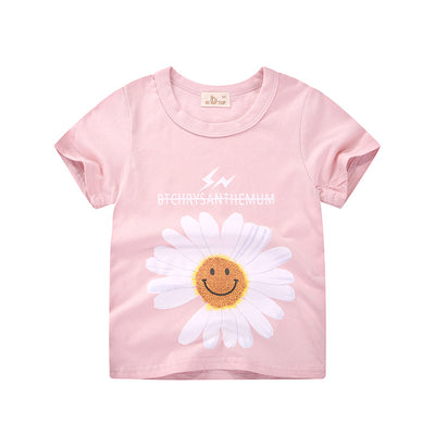 Camisetas Infantiles 27kids Manga Corta Estilo Coreano - Colección Verano para Niños - Image 13