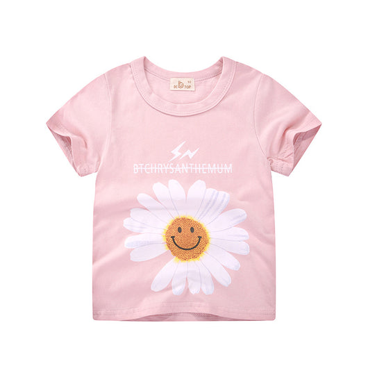 Camisetas Infantiles 27kids Manga Corta Estilo Coreano - Colección Verano para Niños - Image 5