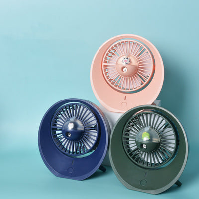 Ventilador Nebulizador Portátil con Diseño Infantil - Recargable USB con Ángulo Ajustable - Image 13