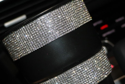 Organizador Multifuncional para Auto Diseño Cisne con Diamantes - Image 10