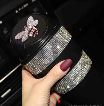 Organizador Multifuncional para Auto Diseño Cisne con Diamantes - Image 6