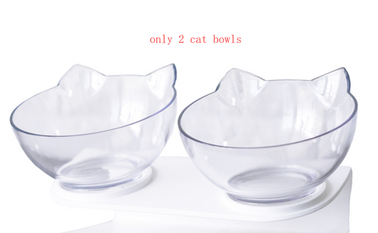 Comedero Inclinado Transparente para Gatos con Boca Oblicua - Image 8