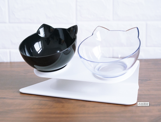 Comedero Inclinado Transparente para Gatos con Boca Oblicua - Image 9