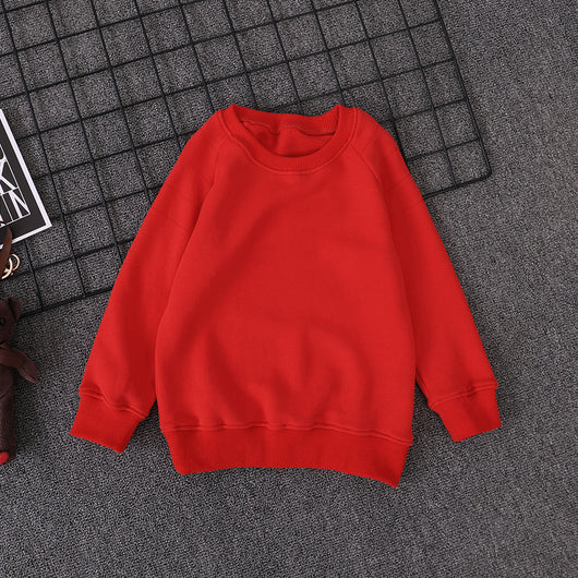 Suéter de Algodón Puro para Niños y Niñas - Pullover Versátil Primavera Otoño - Image 9