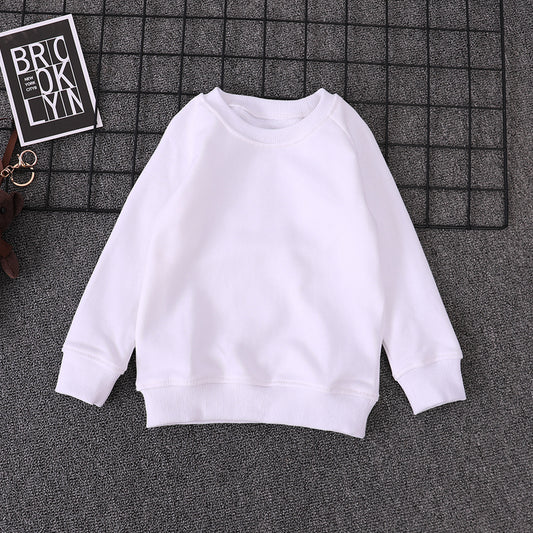 Suéter de Algodón Puro para Niños y Niñas - Pullover Versátil Primavera Otoño