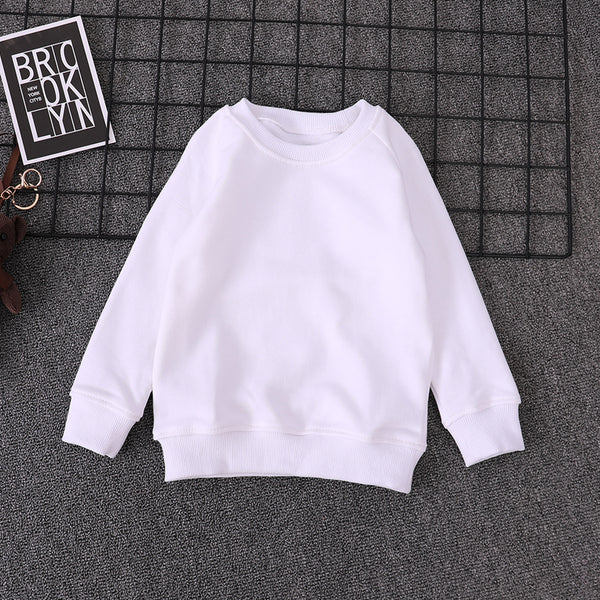 Suéter de Algodón Puro para Niños y Niñas - Pullover Versátil Primavera Otoño