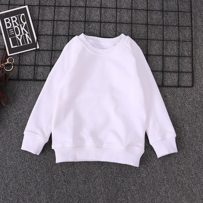 Suéter de Algodón Puro para Niños y Niñas - Pullover Versátil Primavera Otoño