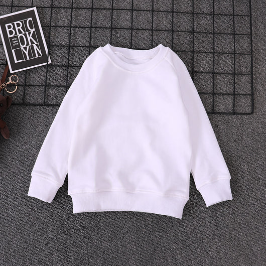 Suéter de Algodón Puro para Niños y Niñas - Pullover Versátil Primavera Otoño