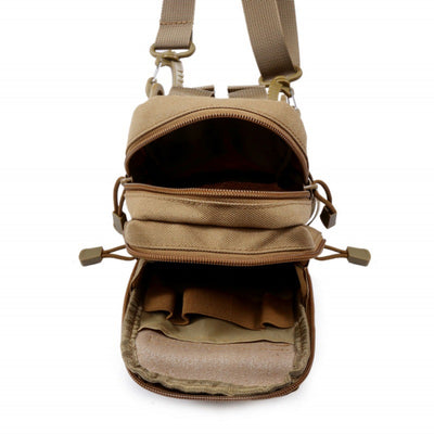 Bolsa Táctica Crossbody Multifuncional con Sistema Molle para Deportes y Outdoor - Image 6