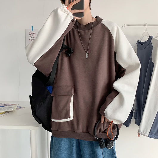 Sudadera Oversized con Bolsillos Grandes Estilo Hip-Hop - Image 9