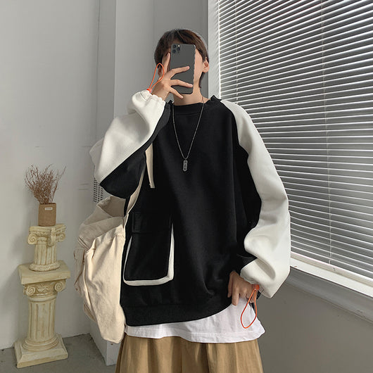 Sudadera Oversized con Bolsillos Grandes Estilo Hip-Hop - Image 7