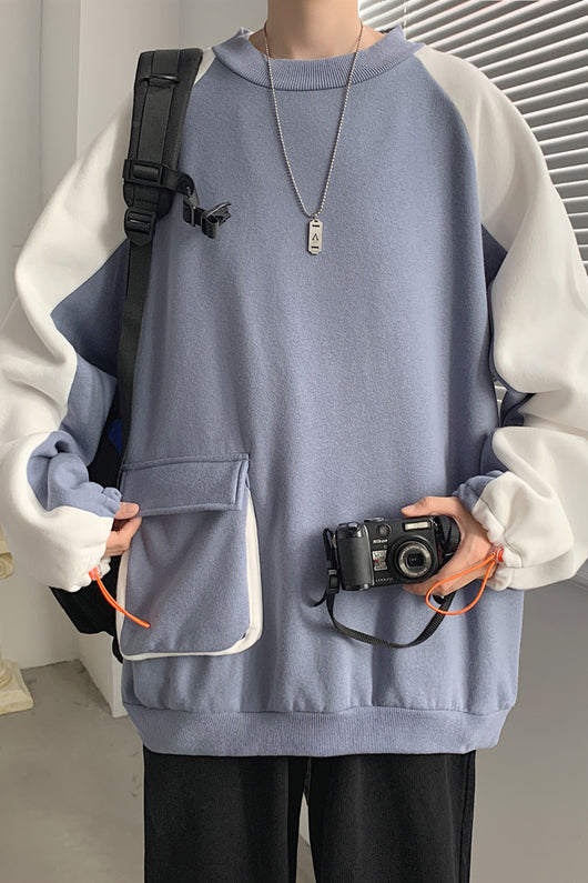 Sudadera Oversized con Bolsillos Grandes Estilo Hip-Hop - Image 12