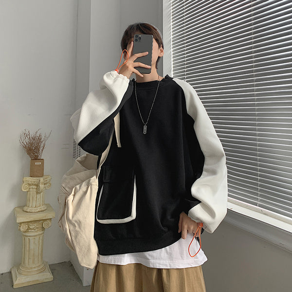 Sudadera Oversized con Bolsillos Grandes Estilo Hip-Hop - Image 4