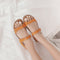 Sandalias Planas Retro con Velcro Antideslizantes Talla Grande