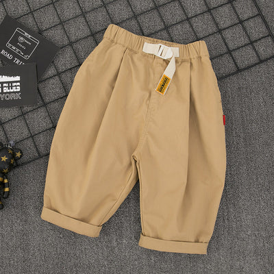 Pantalones Cortos de Algodón para Niños y Niñas - Estilo Casual Blanco Verano - Image 6