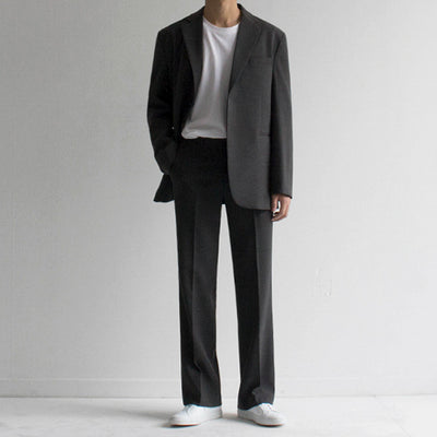 Blazer Casual Británico de Color Liso - Chaqueta Ejecutiva Moderna - Image 16