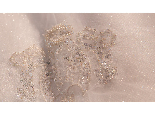 Vestido de Novia Asimétrico Elegante con Cola Larga - Diseño Encantador de Ensueño - Image 10