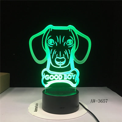 Lámpara LED de Mesa Táctil con Gradiente de Colores y Control Remoto