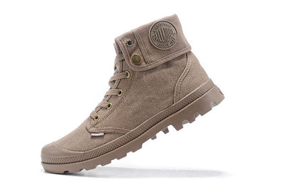 Botas de Lona Altas para Parejas - Estilo Militar Outdoor - Image 10