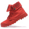 Botas de Lona Altas para Parejas - Estilo Militar Outdoor