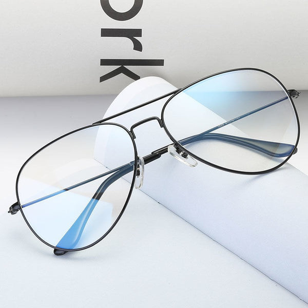 Lentes Anti-luz Azul con Protección Radiante - Montura Plana sin Graduación - Image 3