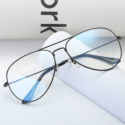 Lentes Anti-luz Azul con Protección Radiante - Montura Plana sin Graduación - Image 3